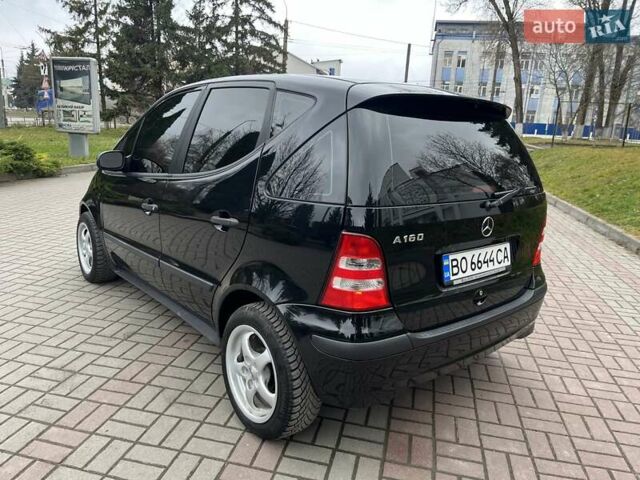 Черный Мерседес А класс, объемом двигателя 1.6 л и пробегом 79 тыс. км за 5950 $, фото 48 на Automoto.ua
