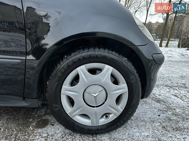 Чорний Мерседес А клас, об'ємом двигуна 1.7 л та пробігом 276 тис. км за 3850 $, фото 28 на Automoto.ua