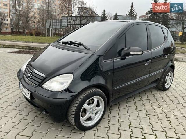 Черный Мерседес А класс, объемом двигателя 1.6 л и пробегом 79 тыс. км за 5950 $, фото 6 на Automoto.ua