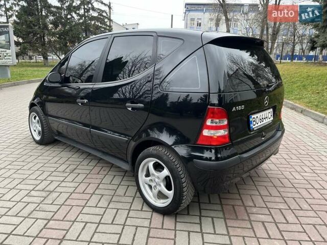 Черный Мерседес А класс, объемом двигателя 1.6 л и пробегом 79 тыс. км за 5950 $, фото 49 на Automoto.ua