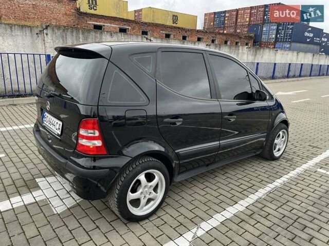 Черный Мерседес А класс, объемом двигателя 1.6 л и пробегом 79 тыс. км за 5950 $, фото 20 на Automoto.ua