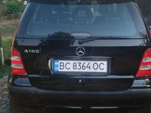 Черный Мерседес А класс, объемом двигателя 1.6 л и пробегом 134 тыс. км за 4500 $, фото 7 на Automoto.ua