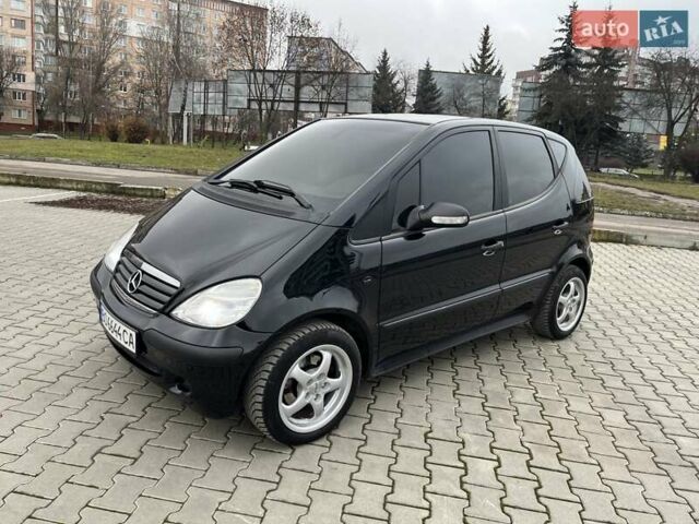 Черный Мерседес А класс, объемом двигателя 1.6 л и пробегом 79 тыс. км за 5950 $, фото 12 на Automoto.ua