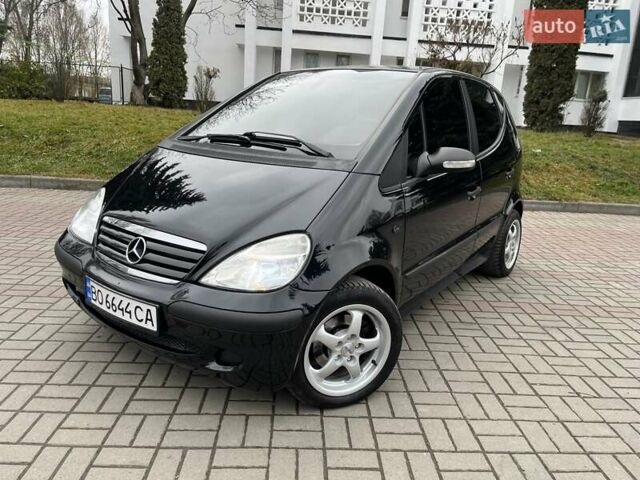 Черный Мерседес А класс, объемом двигателя 1.6 л и пробегом 79 тыс. км за 5950 $, фото 32 на Automoto.ua