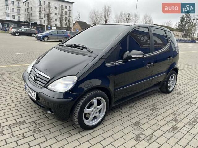 Черный Мерседес А класс, объемом двигателя 1.6 л и пробегом 79 тыс. км за 5950 $, фото 13 на Automoto.ua