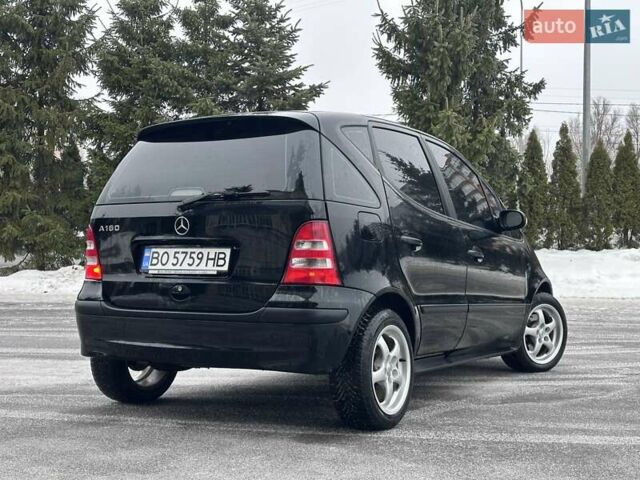 Черный Мерседес А класс, объемом двигателя 1.6 л и пробегом 79 тыс. км за 5999 $, фото 11 на Automoto.ua
