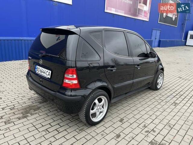 Черный Мерседес А класс, объемом двигателя 1.6 л и пробегом 79 тыс. км за 5950 $, фото 18 на Automoto.ua