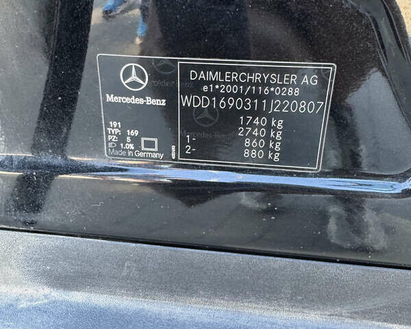 Чорний Мерседес А клас, об'ємом двигуна 1.5 л та пробігом 183 тис. км за 5400 $, фото 31 на Automoto.ua