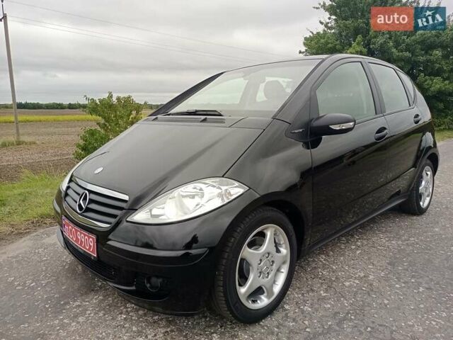 Черный Мерседес А класс, объемом двигателя 1.5 л и пробегом 203 тыс. км за 6250 $, фото 1 на Automoto.ua