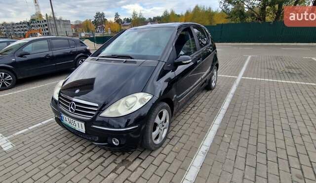 Мерседес А класс 2006 в Броварах на Automoto.ua Черный Мерседес А класс, объемом двигателя 2 л и пробегом 196 тыс. км за 6600 $, фото 6 на Automoto.ua