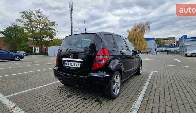 Мерседес А класс 2006 в Броварах на Automoto.ua Черный Мерседес А класс, объемом двигателя 2 л и пробегом 196 тыс. км за 6600 $, фото 8 на Automoto.ua