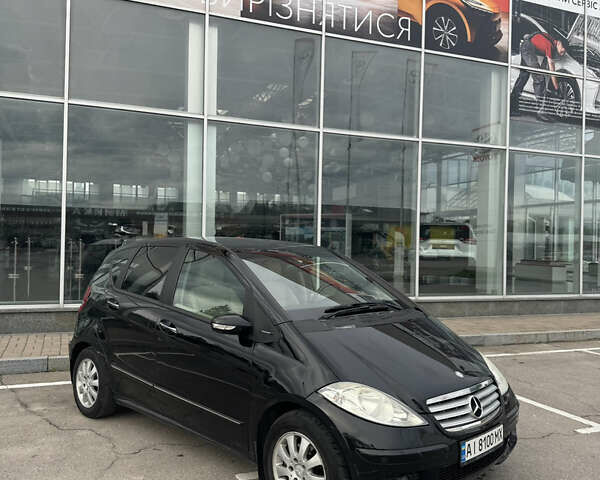 Черный Мерседес А класс, объемом двигателя 2 л и пробегом 200 тыс. км за 6500 $, фото 3 на Automoto.ua