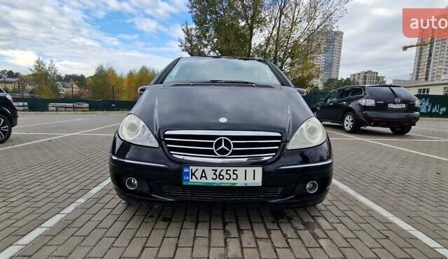 Мерседес А класс 2006 в Броварах на Automoto.ua Черный Мерседес А класс, объемом двигателя 2 л и пробегом 196 тыс. км за 6600 $, фото 5 на Automoto.ua