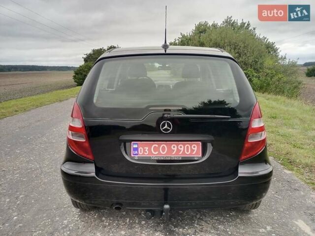 Черный Мерседес А класс, объемом двигателя 1.5 л и пробегом 203 тыс. км за 6250 $, фото 6 на Automoto.ua
