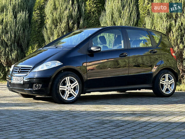 Черный Мерседес А класс, объемом двигателя 1.99 л и пробегом 228 тыс. км за 6400 $, фото 1 на Automoto.ua