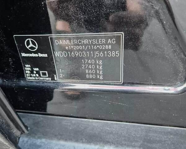 Чорний Мерседес А клас, об'ємом двигуна 1.5 л та пробігом 207 тис. км за 5000 $, фото 17 на Automoto.ua