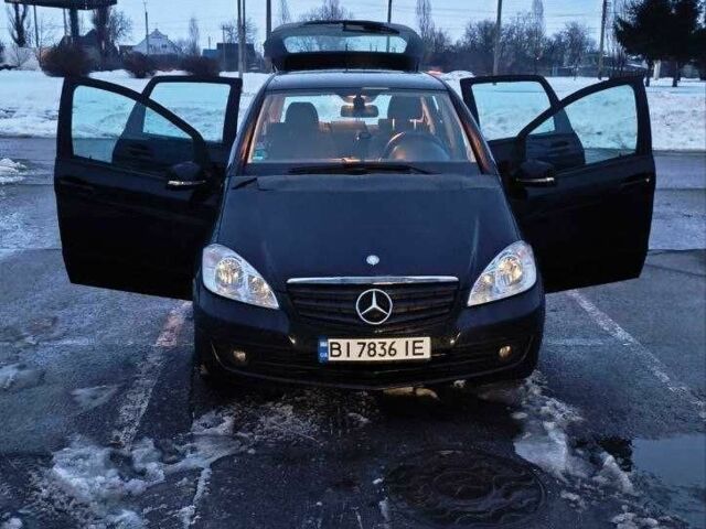 Чорний Мерседес А клас, об'ємом двигуна 2 л та пробігом 261 тис. км за 7021 $, фото 9 на Automoto.ua