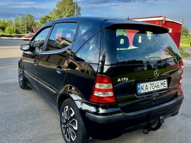 Чорний Мерседес А клас, об'ємом двигуна 1.7 л та пробігом 168 тис. км за 4550 $, фото 4 на Automoto.ua