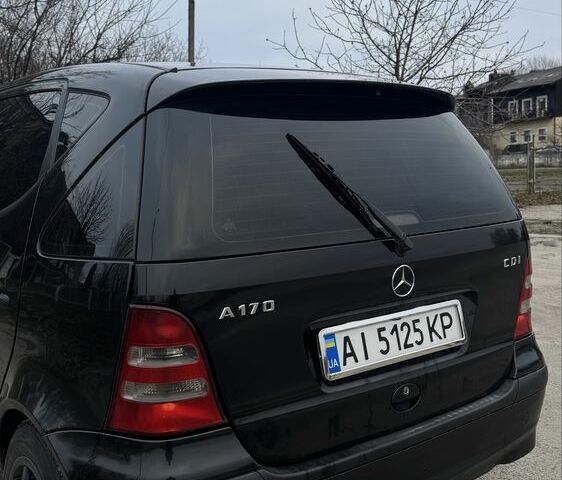 Чорний Мерседес А клас, об'ємом двигуна 1.7 л та пробігом 317 тис. км за 3900 $, фото 4 на Automoto.ua