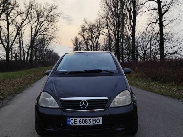 Черный Мерседес А класс, объемом двигателя 1.7 л и пробегом 197 тыс. км за 2200 $, фото 2 на Automoto.ua