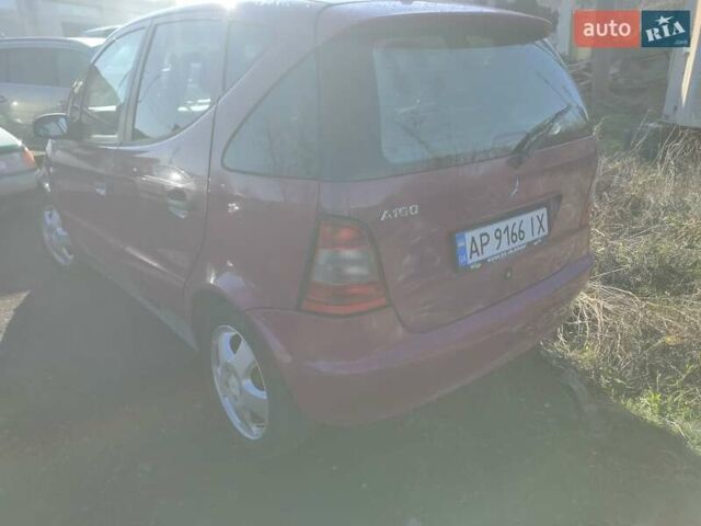 Фиолетовый Мерседес А класс, объемом двигателя 1.6 л и пробегом 175 тыс. км за 3000 $, фото 3 на Automoto.ua