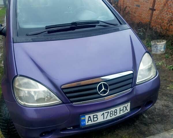 Фиолетовый Мерседес А класс, объемом двигателя 1.4 л и пробегом 222 тыс. км за 3800 $, фото 6 на Automoto.ua