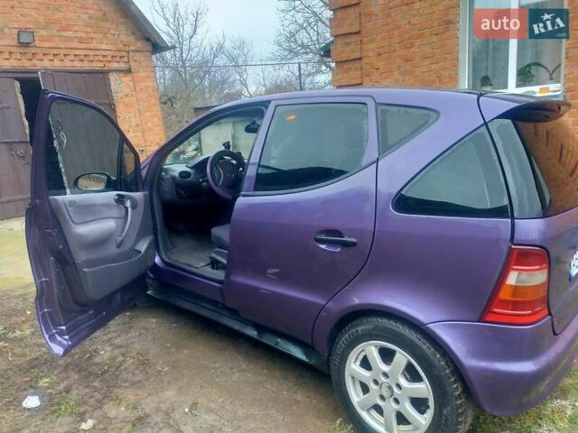 Фиолетовый Мерседес А класс, объемом двигателя 1.4 л и пробегом 222 тыс. км за 3800 $, фото 8 на Automoto.ua