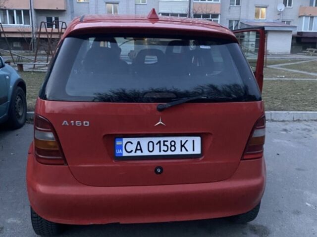 Червоний Мерседес А клас, об'ємом двигуна 1.6 л та пробігом 200 тис. км за 2550 $, фото 3 на Automoto.ua