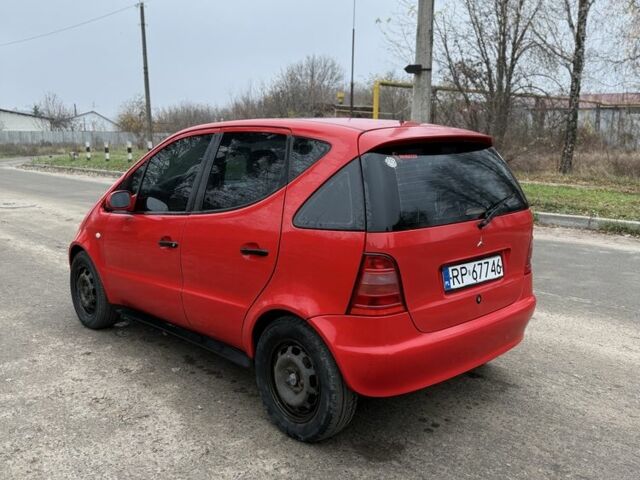 Червоний Мерседес А клас, об'ємом двигуна 1.6 л та пробігом 200 тис. км за 1200 $, фото 3 на Automoto.ua