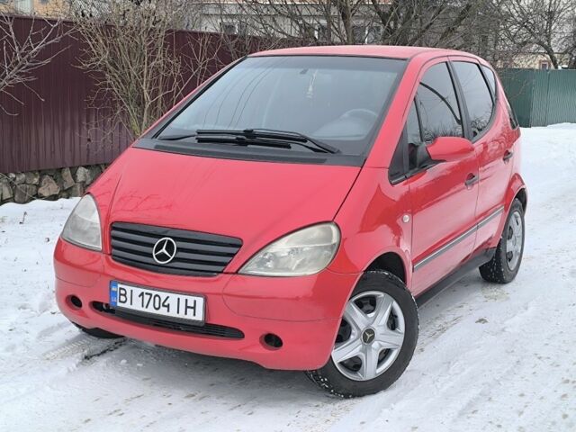 Червоний Мерседес А клас, об'ємом двигуна 1.4 л та пробігом 324 тис. км за 3100 $, фото 6 на Automoto.ua