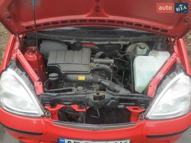 Красный Мерседес А класс, объемом двигателя 1.4 л и пробегом 148 тыс. км за 3500 $, фото 13 на Automoto.ua