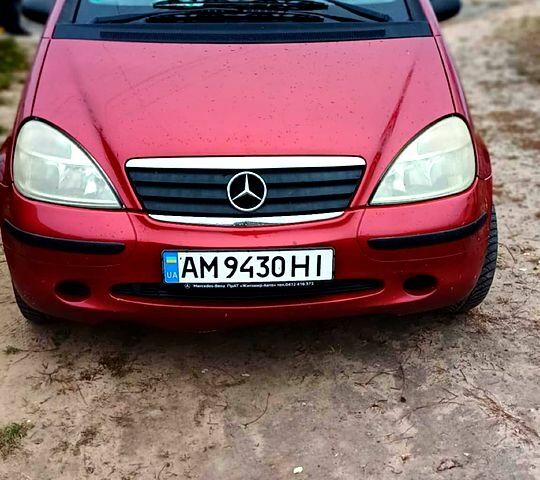 Червоний Мерседес А клас, об'ємом двигуна 1.7 л та пробігом 240 тис. км за 3450 $, фото 6 на Automoto.ua
