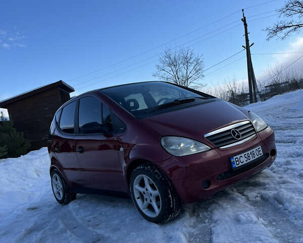 Красный Мерседес А класс, объемом двигателя 1.6 л и пробегом 248 тыс. км за 4300 $, фото 19 на Automoto.ua