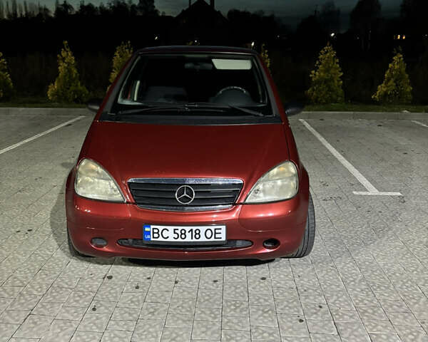 Червоний Мерседес А клас, об'ємом двигуна 1.6 л та пробігом 240 тис. км за 3100 $, фото 1 на Automoto.ua