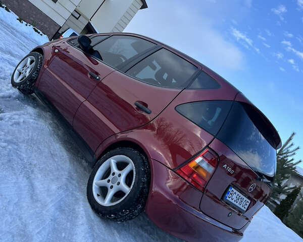 Красный Мерседес А класс, объемом двигателя 1.6 л и пробегом 248 тыс. км за 4300 $, фото 15 на Automoto.ua