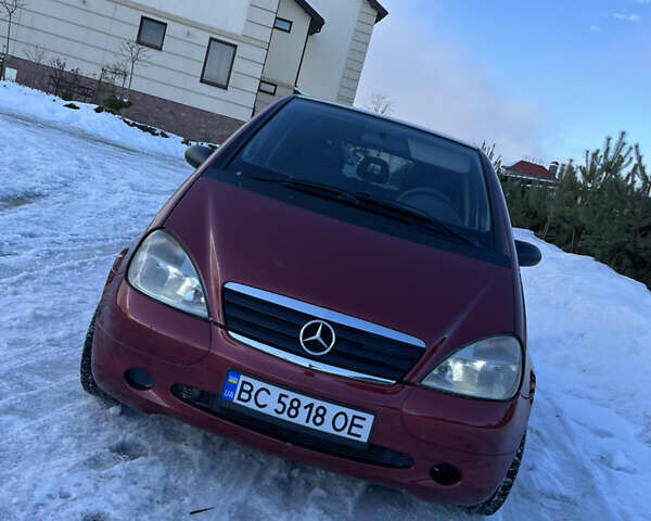 Красный Мерседес А класс, объемом двигателя 1.6 л и пробегом 248 тыс. км за 4300 $, фото 46 на Automoto.ua