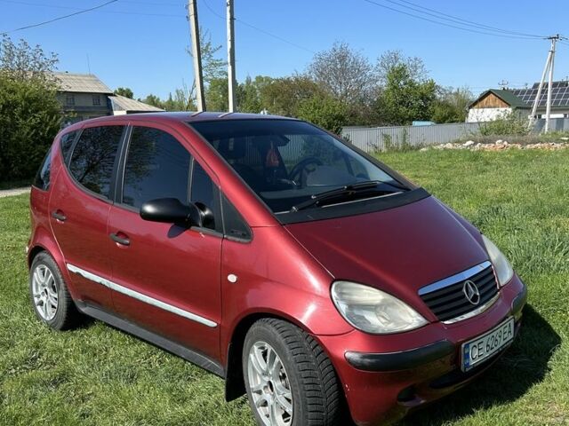 Красный Мерседес А класс, объемом двигателя 1.7 л и пробегом 230 тыс. км за 2800 $, фото 1 на Automoto.ua