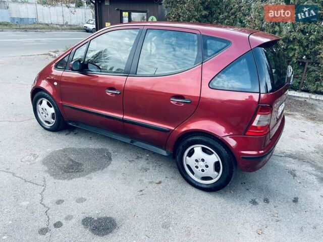 Червоний Мерседес А клас, об'ємом двигуна 2 л та пробігом 211 тис. км за 2300 $, фото 9 на Automoto.ua