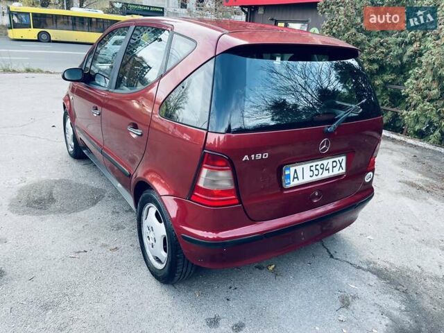Червоний Мерседес А клас, об'ємом двигуна 2 л та пробігом 211 тис. км за 2300 $, фото 10 на Automoto.ua