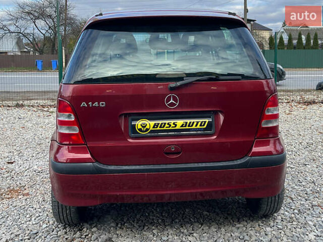 Червоний Мерседес А клас, об'ємом двигуна 1.4 л та пробігом 200 тис. км за 4300 $, фото 5 на Automoto.ua