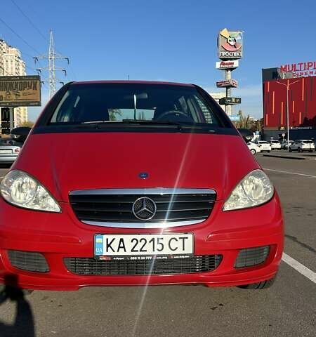 Красный Мерседес А класс, объемом двигателя 1.5 л и пробегом 172 тыс. км за 5500 $, фото 1 на Automoto.ua