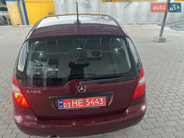 Червоний Мерседес А клас, об'ємом двигуна 1.7 л та пробігом 203 тис. км за 7700 $, фото 10 на Automoto.ua