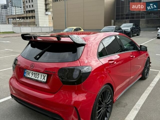 Красный Мерседес А класс, объемом двигателя 1.99 л и пробегом 177 тыс. км за 17200 $, фото 1 на Automoto.ua