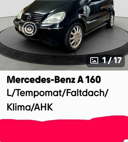 Мерседес А клас, об'ємом двигуна 1.6 л та пробігом 150 тис. км за 5500 $, фото 1 на Automoto.ua