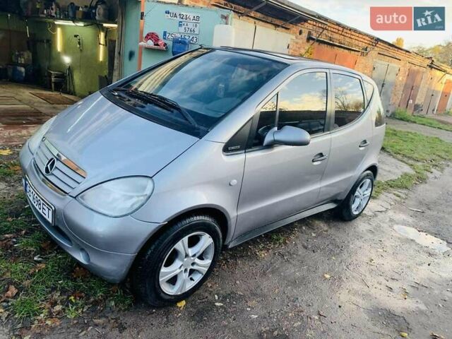 Сірий Мерседес А клас, об'ємом двигуна 1.6 л та пробігом 297 тис. км за 2750 $, фото 13 на Automoto.ua