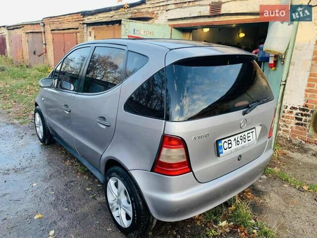 Сірий Мерседес А клас, об'ємом двигуна 1.6 л та пробігом 297 тис. км за 2750 $, фото 3 на Automoto.ua