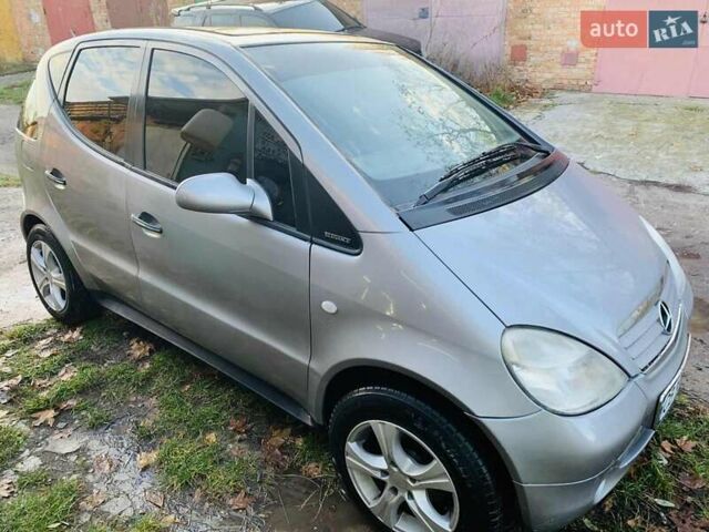 Сірий Мерседес А клас, об'ємом двигуна 1.6 л та пробігом 297 тис. км за 2750 $, фото 1 на Automoto.ua