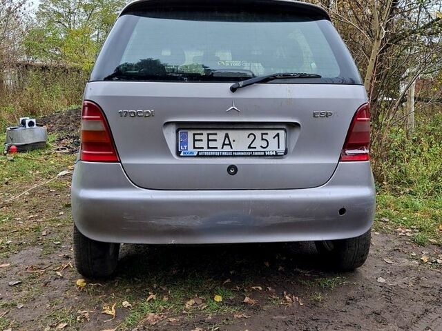 Серый Мерседес А класс, объемом двигателя 1.7 л и пробегом 243 тыс. км за 1300 $, фото 4 на Automoto.ua