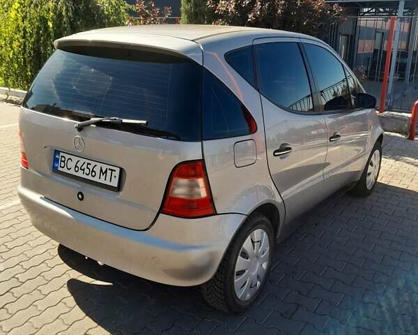 Сірий Мерседес А клас, об'ємом двигуна 1.6 л та пробігом 95 тис. км за 3100 $, фото 1 на Automoto.ua