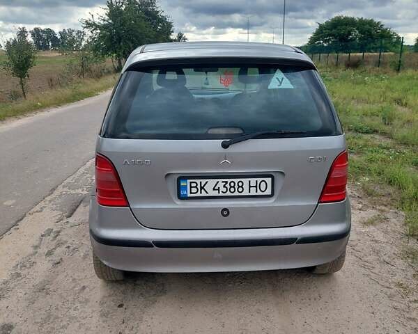 Сірий Мерседес А клас, об'ємом двигуна 1.7 л та пробігом 250 тис. км за 2450 $, фото 8 на Automoto.ua